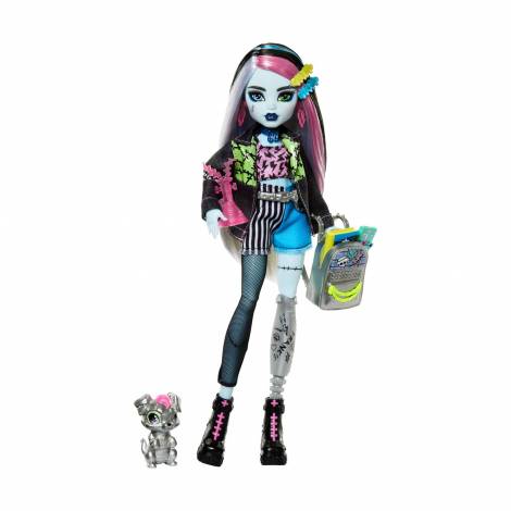 Mattel Monster High: Frankie Stein - Fashion Doll with Pet (HXH73)