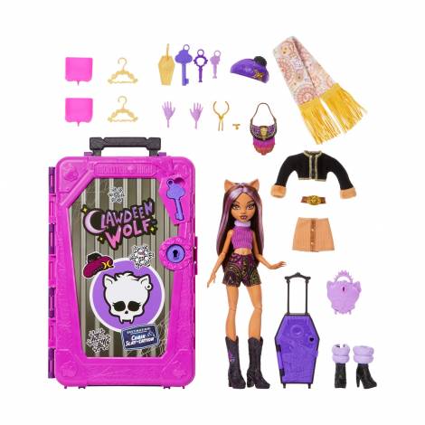 Mattel Monster High:  Skulltimate Secrets 8 - Carry Case - Clawdeen (JMG65)