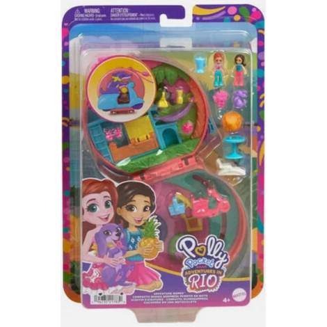 Mattel Polly Pocket: Adventures in Rio - Adventure Moped (HWN98)