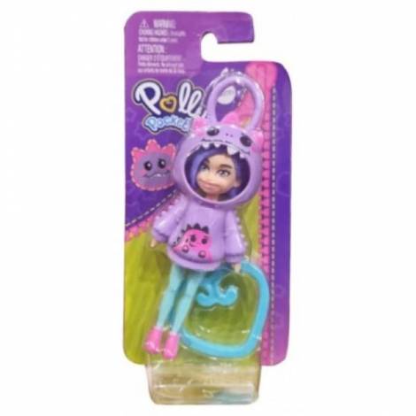 Mattel Polly Pocket: Friend Clips Doll with Hoodie Dyno (HRD62)