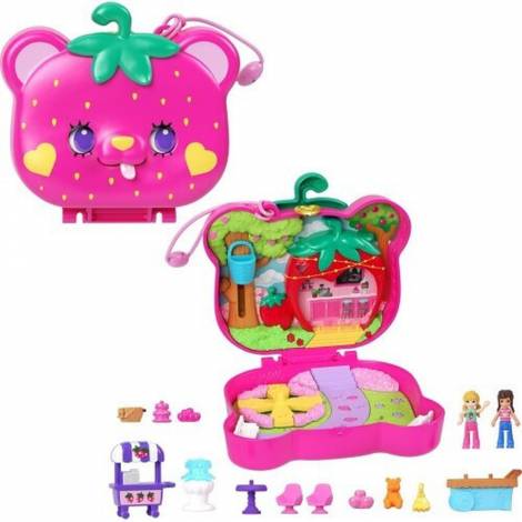 Mattel Polly Pocket: Straw-beary Patch Compact (HRD35)