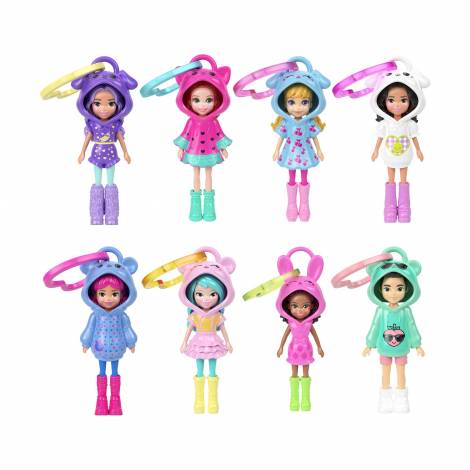 Mattel Polly Pocket: Tiny Worlds - Purple Banana Doll (JKC57)