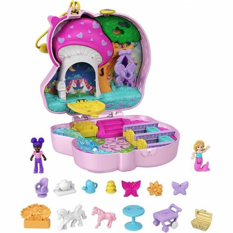 Mattel Polly Pocket: Unicorn Forest Compact (HCG20)