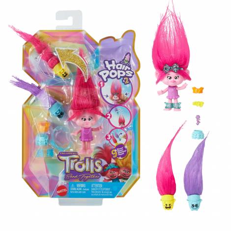 Mattel Trolls: Band Together - Pink Hair Pop (HNF10)