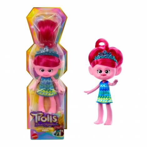 Mattel Trolls: Band Together - Trendsettin Poppy Fashion Doll (HNF13)