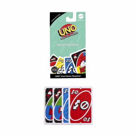 Mattel UNO® :Add-On Packs Κάρτες Αλλαγής Φοράς (JCV56)