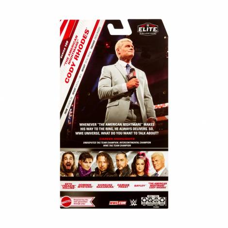 Mattel WWE® Elite Collection: ''The American Nightmare'' Cody Rhodes Action Figure (JCJ31)