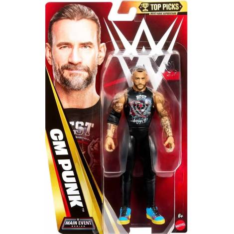 Mattel WWE: Greatest Hits – WWE Main Event Series CM Punk (JRM86)