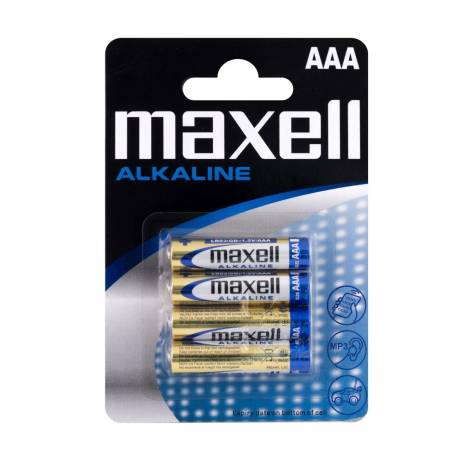 Maxell Αλκαλικές Μπαταρίες AAA 1.5V 4τμχ