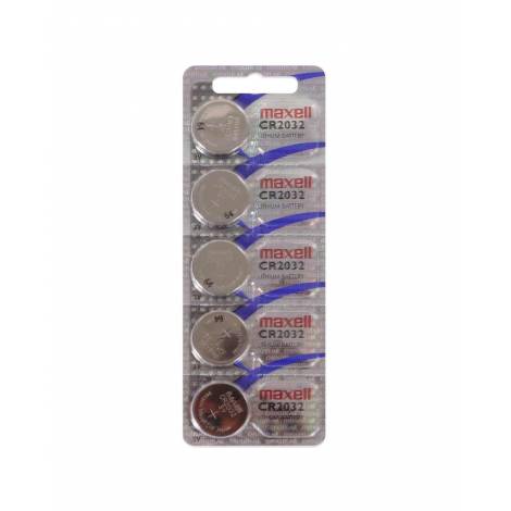 Maxell Μπαταρίες Λιθίου Ρολογιών CR2032 3V Blister 5τμχ