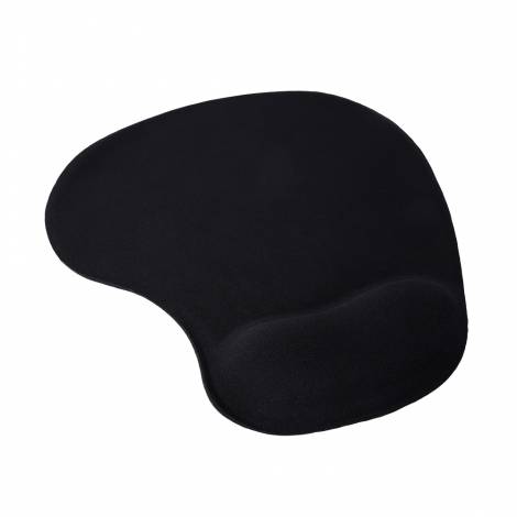 Maxlife Home Office εργονομικό mouse pad με μαλακό μαξιλάρι gel flex (19 x 24 εκατοστά) σε μαύρο χρώμα