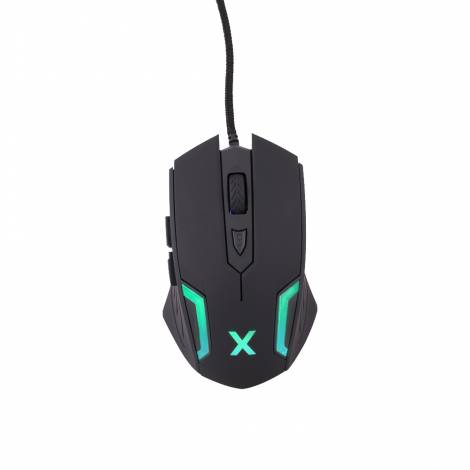 Maxlife MXGM-300 Gaming mouse (800/1000/1600/2400 DPI) σε μαύρο χρώμα