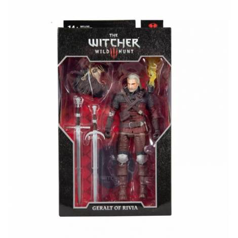 McFarlane The Witcher 3: Wild Hunt - Geralt of Rivia in Wolf Armor Action Figure (18cm)