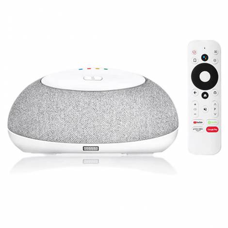 MECOOL 2in1 SMART SPEAKER WITH GOOGLE ASSISTANT AND 4K ANDROID 11 TV BOX 4+32G