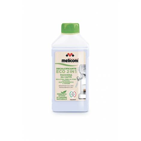 Meliconi Σετ 2τμχ Υγρό Καθαριστικό Καφετιέρας 2x250ml ECO DECALK 2 IN 1 656163