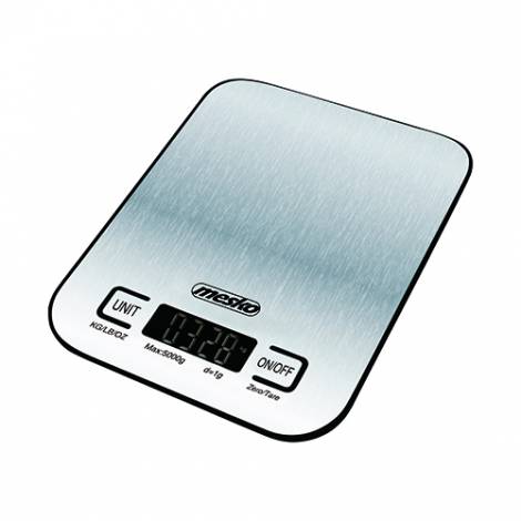 MESKO KITCHEN SCALE INOX BLACK ζυγαριά κουζίνας