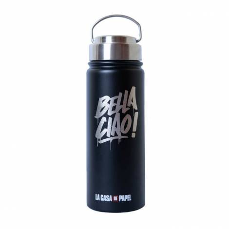 Μεταλλικό Μπουκάλι 500ml LA CASA DE PAPEL Bella Ciao 500ml Ανοξείδωτο ατσάλι - Inox Βιδωτό Θερμός