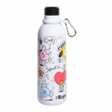Μεταλλικό Μπουκάλι Hot&Cold 500ml BT21 500ml Ανοξείδωτο ατσάλι - Inox Βιδωτό