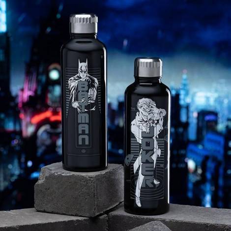 Μεταλλικό Μπουκάλι Hot&Cold 500ml DC COMICS Batman 500ml Ανοξείδωτο ατσάλι - Inox Βιδωτό Θερμός