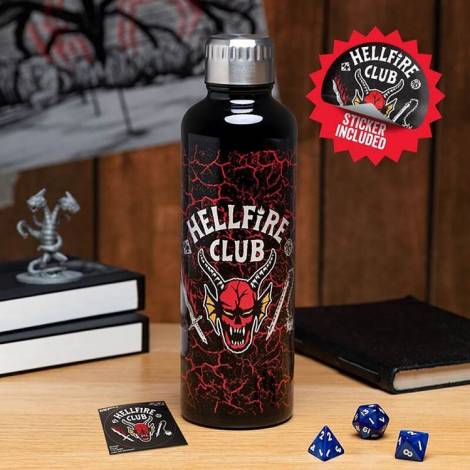 Μεταλλικό Μπουκάλι Hot&Cold 500ml STRANGER THINGS Hellfire Club Demon 500ml