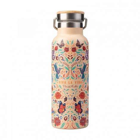 Μεταλλικό Μπουκάλι με Λαβή 500ml FRIDA KAHLO Viva la Vida