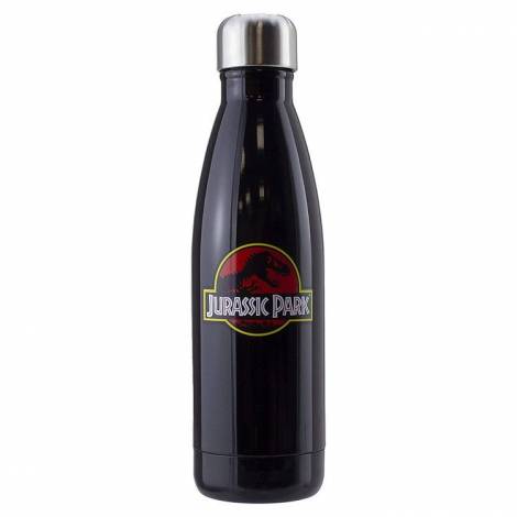 Μεταλλικό Μπουκάλι Θερμός 500ml JURASSIC PARK 500ml Ανοξείδωτο ατσάλι - Inox Βιδωτό Θερμός Jurassic Park