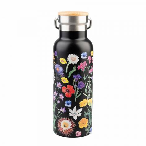 Μεταλλικό Μπουκάλι Θερμός με Λαβή 500ml SLEEPLESS GARDEN