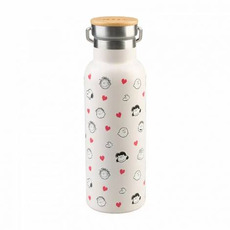 Μεταλλικό Μπουκάλι Θερμός με Λαβή 500ml SNOOPY Love Season