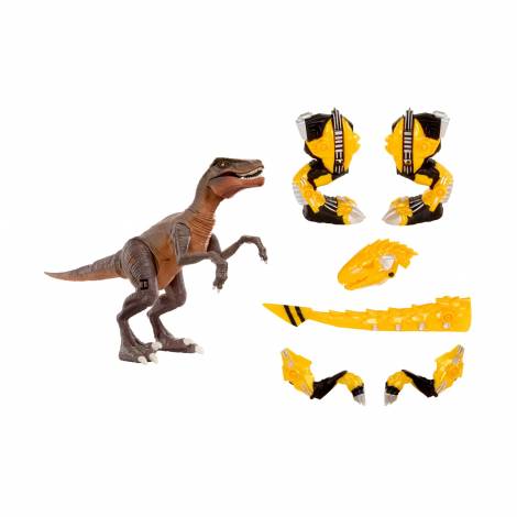 MGA Disney: Armorsaurs - Yellow Raptor Armor-Up Dinosaur (552284)