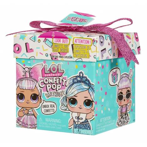 MGA L.O.L. Surprise: Confetti Pop Birthday Doll (PDQ) (589969EUC)