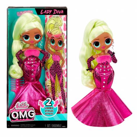 MGA L.O.L. Surprise!: O.M.G. - Lady Diva Doll (591597EUC)