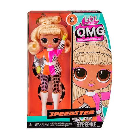 MGA L.O.L. Surprise: O.M.G. - Speedster Doll (588580EUC)