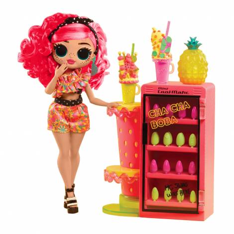 MGA L.O.L. Surprise!: O.M.G. Sweet Nails™ - Pinky Pops Fruit Shop Doll (503842-EUC)