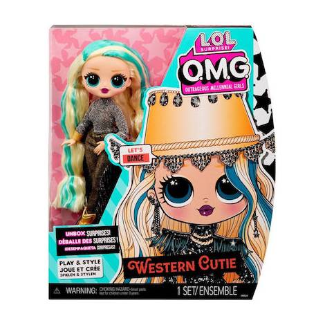 MGA L.O.L. Surprise!: O.M.G. - Western Cutie Doll (588504EUC)