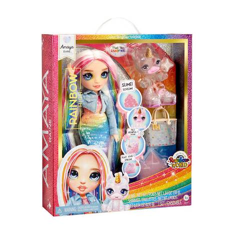 MGA Rainbow High: Amaya Raine - (Rainbow) Doll  Slime (120230-EU)