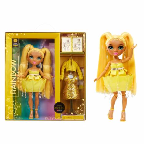 MGA Rainbow High: Fantastic Fashion - Sunny Madison Fashion Doll (587347EUC)