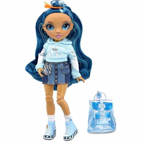 MGA Rainbow High: Junior High - Skyler Bradshaw Blue Fashion Doll (23cm) (580010EUC)