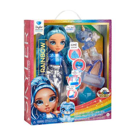 MGA Rainbow High: Skyler Bradshaw - (Blue) Doll  Slime (120216-EU)