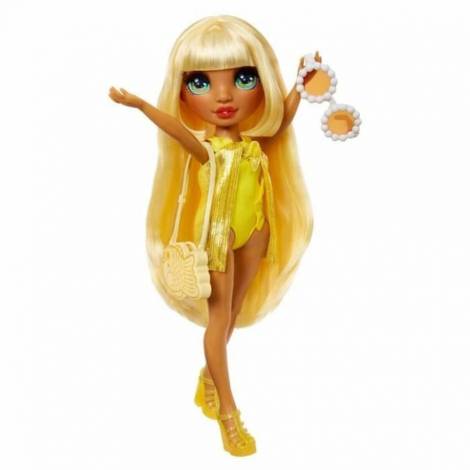 MGA Rainbow High: Swim  Style Fashion - Sunny Madison (Yellow) Doll (507284-EUC)