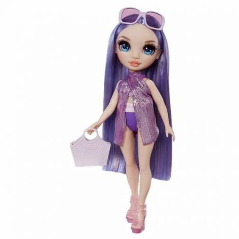 MGA Rainbow High: Swim  Style Fashion - Violet Willow (Purple) Doll (507314-EUC)