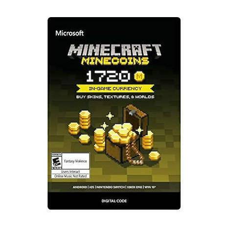 Microsoft Minecoins Pack Minecraft 1.720 Coins
