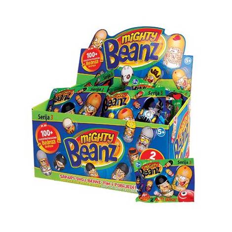 Mighty Beanz Σειρά 3 Φιγούρα Φασόλι Σακουλάκι 2 Τεμαχίων Για 5+ Χρονών
