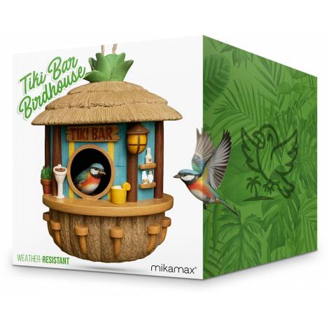 MikaMax – Tiki Bar Birdhouse – Εξωτική Φωλιά Πουλιών
