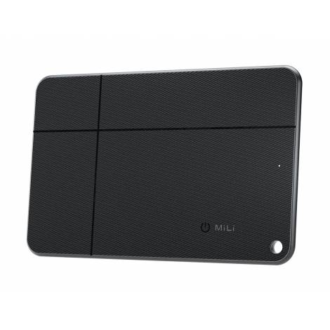 MILI ψηφιακή επαγγελματική κάρτα & tracker MiCard Duo για iOS & Android συσκευές, NFC, Bluetooth, μαύρο