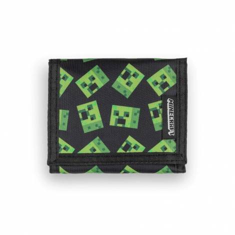 Minecraft Creeper Tri-Fold Wallet (96BW1FMNC)