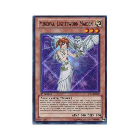 Minerva, Lightsworn Maiden SUPER RARE (SDLI)