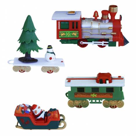 mm Christmas Tree Train Set – Το δρομολόγιο των γιορτών