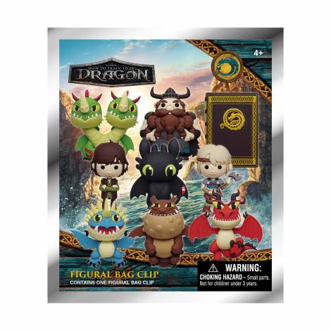 Monogram: How To Train Your Dragon (2025 Movie) (Blind Bag/random) 3D Foam Bag Clips