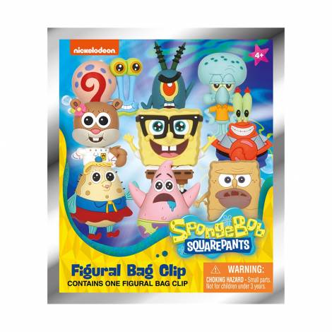 Monogram Nickelodeon: SpongeBob SquarePants (Blind Bag/Random) 3D Foam Bag Clips Figures