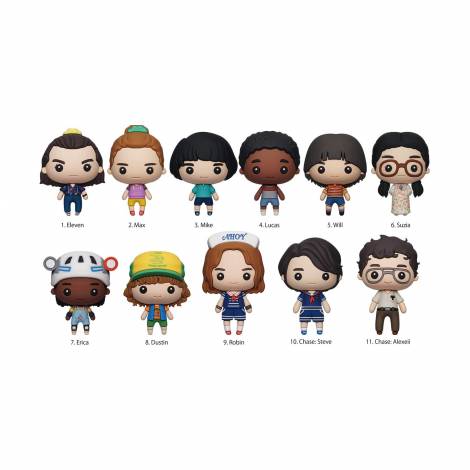 Monogram: Stranger Things (Series3) (Blind Bag/Random) 3D Foam Bag Clips Figures (32560)
